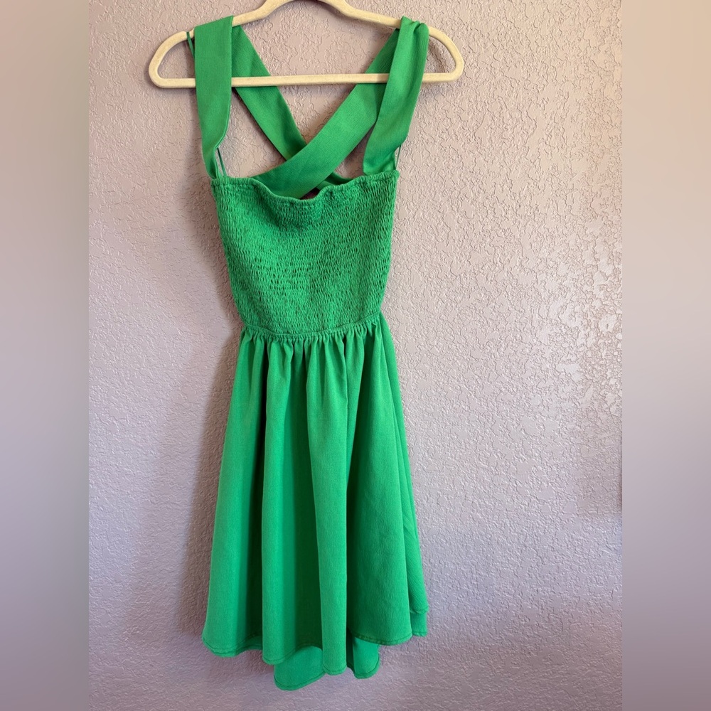Flying Tomato Green Midi Dress